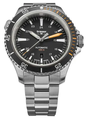 Produktbild von Traser H3 110321 P67 Diver Automatik Black Special Set Herrenuhr 46mm 50ATM