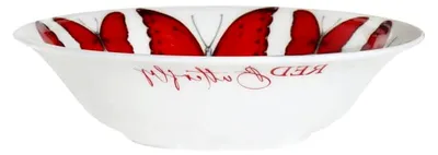 Produktbild von Rote Schmetterling - Schale Ø 16,5 cm