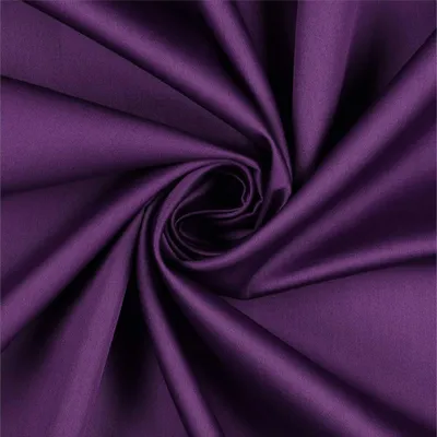 0,5m Baumwoll-Satin Baumwollstoff Satinstoff Meterware unifarben Oeko-Tex zertifiziert violet