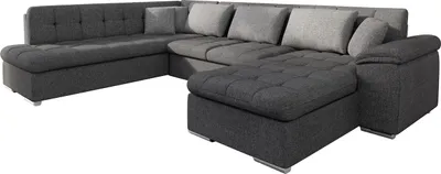 Produktbild von MIRJAN24 Ecksofa Niko Bis, Bettkasten und Schlaffunktion, Sofa vom Hersteller, Wohnlandschaft, Polstergarnitur (Lux 06 + Lux 06 + Lux 05, Seite: Rechts)