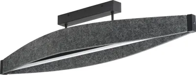 Zdjęcie produktu dla Sufit filcowy płaski Decor 23W 830 ciemnoszary