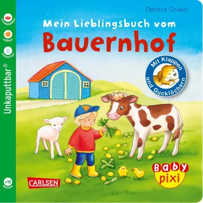 Obrázok produktu pre Baby Pixi (unkaputtbar) 69: Mein Lieblingsbuch vom Bauernhof