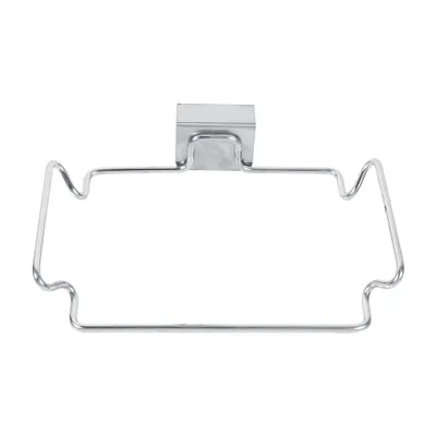 Zdjęcie produktu dla Kreatywne tylne drzwi Wiszący stojak na worek na śmieci ze stali nierdzewnej Półka Hak do przechowywania Szafka kuchenna