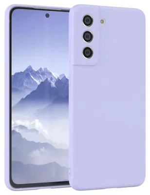 Produktbild von EAZY CASE - TPU Hülle für Samsung Galaxy S21 FE 5G, TPU Case stoßfeste Handyhülle, weiches Cover mit Kameraschutz, Silikonhülle in Lila