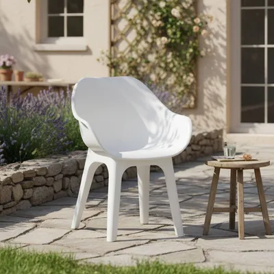 Produktbild von Wesconnett - Outdoor-Stuhl, Weiß, ein Stuhl Italy