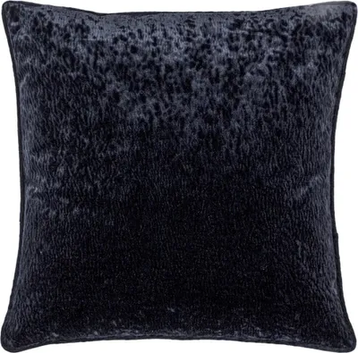 Produktbild von Paoletti - Wellenförmig - Kissenhülle, Samt RV2859 (50 cm x 50 cm) (Schwarz)