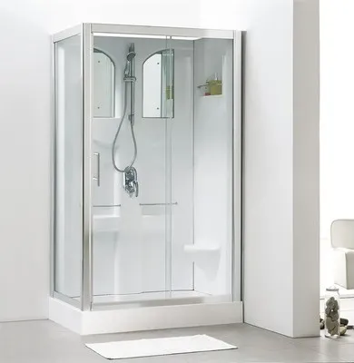 Produktbild von Komplettdusche SCHULTE Malta 80 x 120 x 210 cm alpinweiß