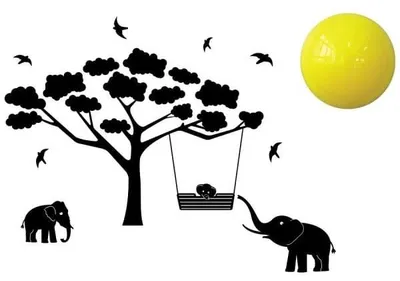 Produktbild von Lampe und Dekoration für das Kinderzimmer Mumbo, BabyZoo