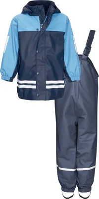 Produktbild von Playshoes Regen-Anzug mit Fleece-Futter, Farbe: marine, Größe: 140