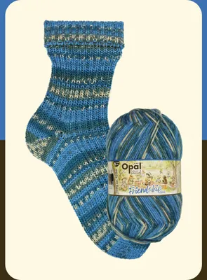 Produktbild von Opal FRIENDSHIP 150 g bunte 6-fach Pullover- und Sockenwolle 420 m Farbe 11562 - miteinander musizieren