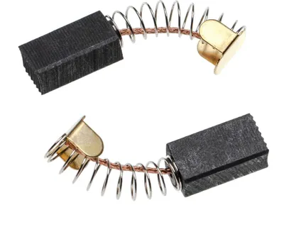 Produktbild von vhbw 2x Kohlebürste 18 x 9,5 x 6,5 mm kompatibel mit AEG BBS 100, HBS 100, HBSE 100, BBSE 100 Elektrowerkzeug + Feder
