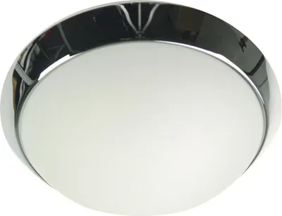 Produktbild von Niermann E14 Deckenleuchte Opal matt Glas, Chrom, 25cm,  Germany