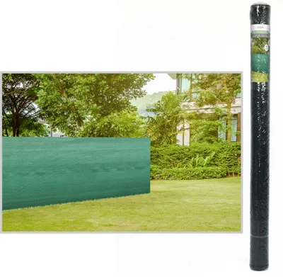 Produktbild von Zaunblende 100 x 300 cm Sichtschutz Zaun aus 200g/m² HDPE Tennisblende - Schattiernetz - Verdunklungsnetz wetterfest - Sichtschutz für Balkon Terrasse