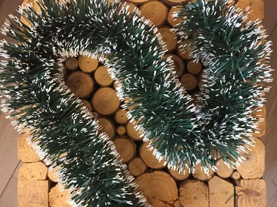 Produktbild von Dmora Weihnachtsdeko Marjelen Grün Weißstrukturen