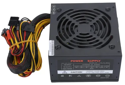 Image de Alimentation pour ordinateur de bureau - Accessoires - Ventilateur silencieux à réglage manuel - 115 V / ATX 24 broches