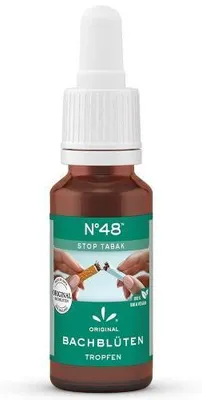 Produktbild von Bachblüten Nr.48 Stop Tabak Tropfen 20 ml