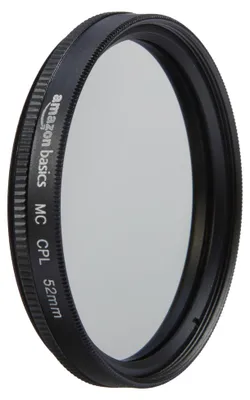 Obrázok produktu pre AmazonBasics CF02-NMC16-52, 52 mm, otočný polarizačný filter, 1 kusov