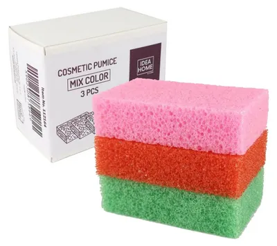 Zdjęcie produktu dla Pumeks Kosmetyczny 3Szt Mix Kolor