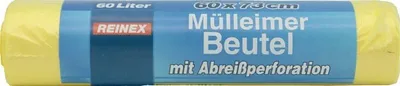 Produktbild von Mülleimer Beutel 60 Liter 7 my Beutelmaß 630x730mm 1 Rolle = 20 Beutel