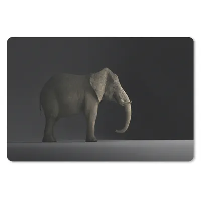 Produktbild von MuchoWow® Mauspad Mousepad Elefant - Tiere - Licht 27x18 cm - Mousepads - Maus Mat - Pad - Mausunterlage - Büroartikel - Desk Matten