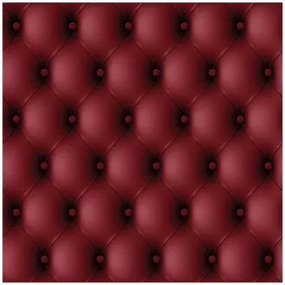 Produktbild von Wallario Wandbild aus Acryl, 50 x 50 cm, freischwebende Optik - Rote Ledertür