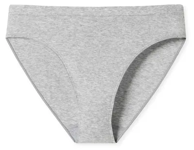 Produktbild von Schiesser Damen Rioslip Pure Rib - grau-mel. - Größe 40