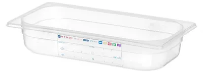 Produktbild von HENDI Aufbewahrungsbehälter GN 1/3 65 mm HACCP PP