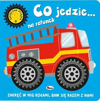Obrázok produktu pre Zakrecona ksiazka Co jedzie...na ratunek