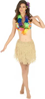 Produktbild von Hawaii-Bastrock für Erwachsene