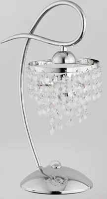 Zdjęcie produktu dla Lampa stołowa z kryształkami Alfa DIANA 1x40W 18998