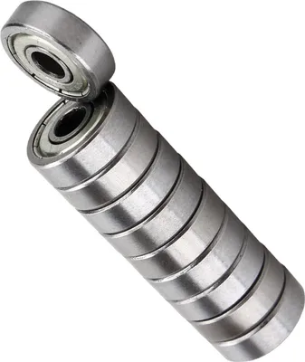 Image de 10Pcs/Lot 625ZZ Deep Groove Ball Bearings Miniature Rubber Sealed Metal Shielded