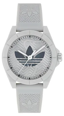 Produktbild von Adidas Uni Uhr PROJECT FOUR Kunststoff grau AOST25035