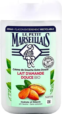 Produktbild von LE PETIT MARSEILLAIS Dusche & Bad Extra sanfte Creme - Süße Mandelmilch - 250 ml