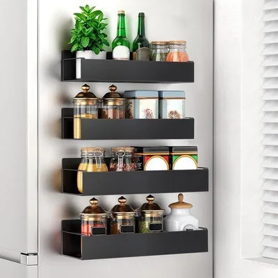 Produktbild von Magnetische Kräutertafel für Kühlschrank - 4 Stück - Küchenorganisation