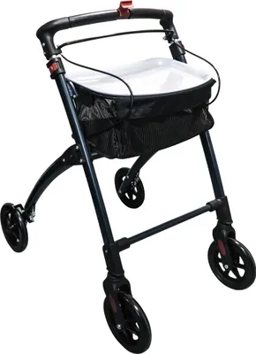 Produktbild von Ridder Indoor-Rollator / Wohnraumrollator Pit grau A0300317