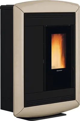 Produktbild von Extraflame Souvenir Lux EVO Pelletofen Majolika Tortora
