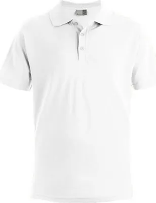 Produktbild von Superior Poloshirt Plus Size Herren, Weiß, 5XL