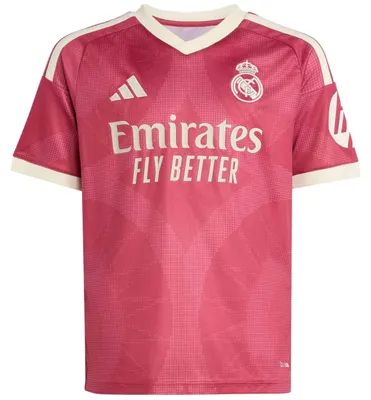 Imagen del producto de Camiseta deportiva Adidas Real Madrid 26/27 Third Jersey Kids "Wild Pink" para Niños