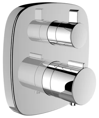 Produktbild von LAUFEN HF905374100000 2-Griff-Brausethermostat UP Citytherm