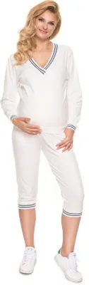 Obrázok produktu pre PeeKaBoo Dásmke tehotenské pyžamo Sterile krémová S/M