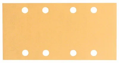 Image de 10 Feuilles abrasives C470 BOSCH pour ponceuses vibrantes 93 x 186 mm Best for Wood and Paint 8 trous