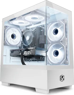 Produktbild von Vibox V-173 Gaming PC - AMD Ryzen 5 5500 4,2 GHz - Nvidia RTX 5060 8 GB - 16 GB RAM - 1 TB SSD- Windows 11 - WiFi 6 + Bluetooth 5.4