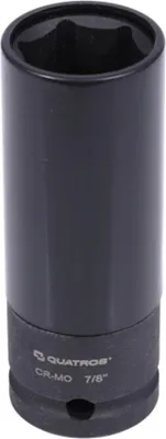 Immagine prodotto di Chiave a bussola ruota, bussole per avvitatore ad impulsi, chiave a bussola attrezzo, per l'installazione o la rimozione di dadi ruote, 1/2'' 7/8" pollici in acciaio Cr-Mo, lunghezza 85 mm Tesla