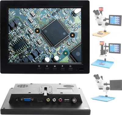 Image de Écran de microscope HDMI&VGA&AV 8 pouces