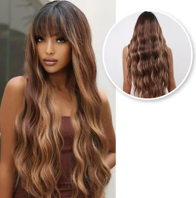 Produktbild von Parochňa Woman - Sassy Goods Parochne ženy - vrátane sieťky na vlasy - hnedá - 70 cm