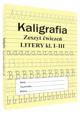 Produktbild von Kaligrafia Litery 1-3 Zeszyt cwiczen