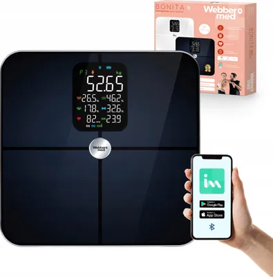 Obrázok produktu pre Analytická osobná váha so 16 parametrami Apple Health, Google Fit, IF1321C