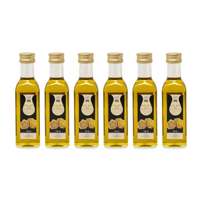 Productafbeelding van TubeORIGINAL Extra vierge olijfolie gearomatiseerd met witte truffel – Voordeelpak 6 stuks (6 × 100 ml)