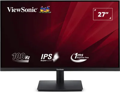 Produktbild von ViewSonic VA270-H-2 LED-Monitor, 100 Hz, Full HD, HDMI, VGA, Schwarz
