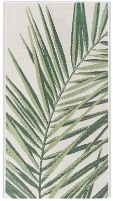 Produktbild von In- & Outdoor Teppich DAVE, Serie "Tanoa" Grün, 80 x 150 cm
